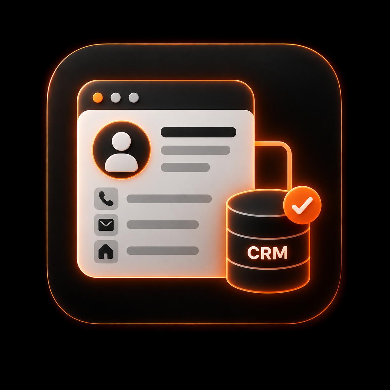 Caller details automatically captured and added to your CRM